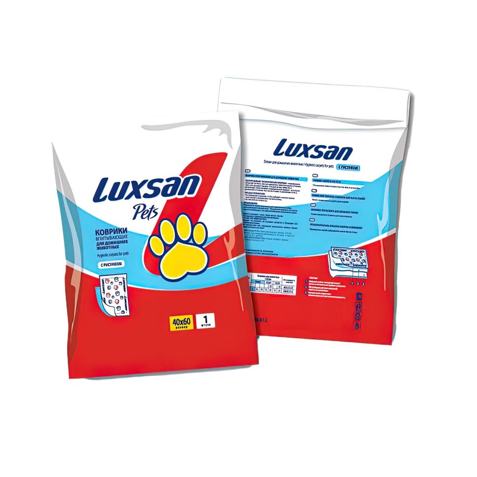 LUXSAN: Premium Коврики, пеленки для животных 40 х 60 см, 1 шт