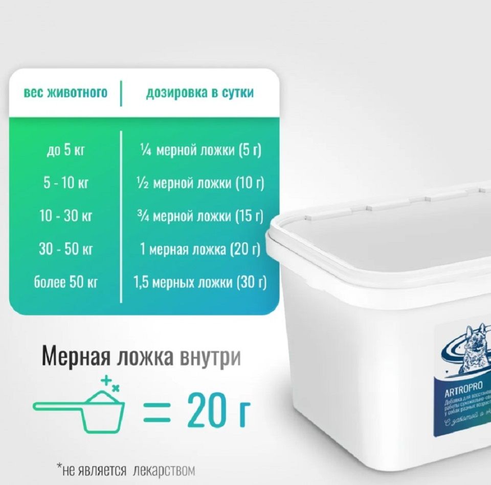 Horse-bio: Хондропротектор Хондро ArtroPro для собак крупных пород, 2,4 кг