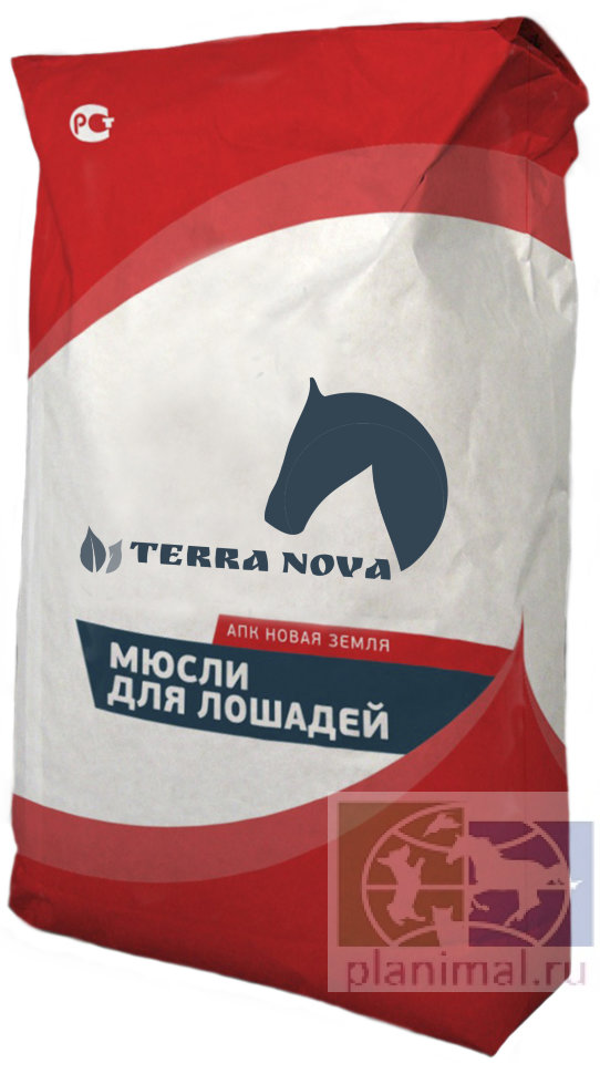 Terra Nova: Мюсли "Фрутти-нова" для лошадей, 30 кг