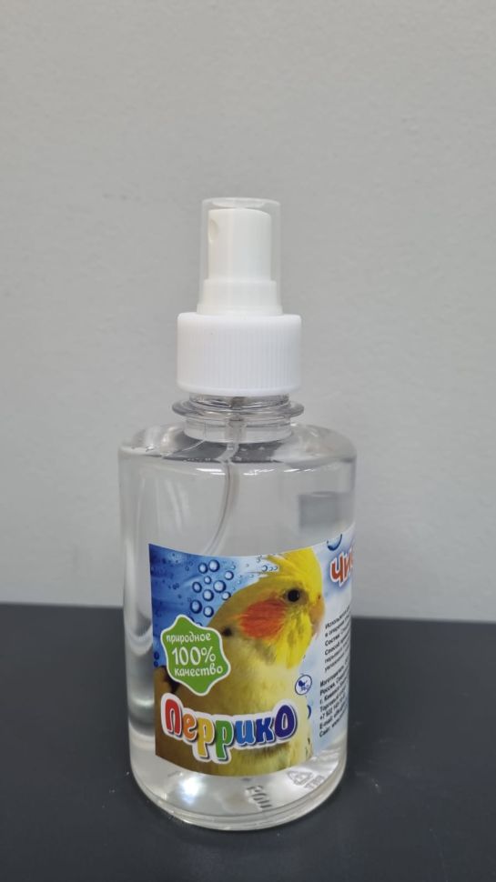 Эльф: «Чистые перышки» средство для купания птиц на основе водной вытяжки золы, 200 мл