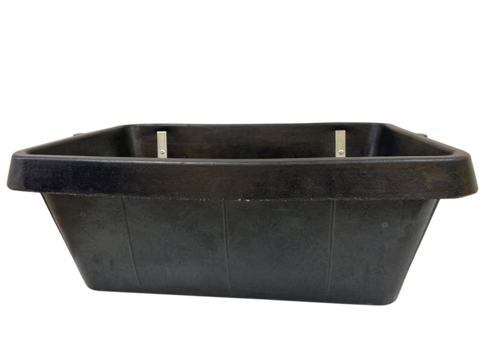 Кормушка / поилка резина подвесная усиленная с металлическим креплением, каучук 7 мм, 30 л., Китай