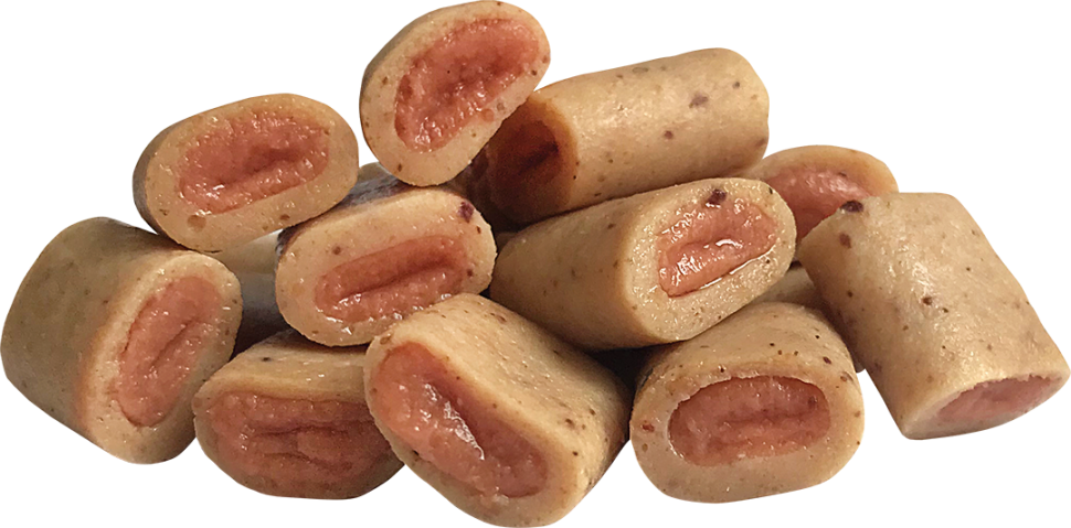 Деревенские Лакомства: Мини-колбаски с пюре из тунца для кошек, 4*10 гр., арт. 72504093