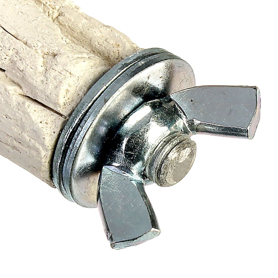 Эльф: Минеральные жердочки для птиц Ветка эвкалипта, 2 шт./уп., длина 17 см, D=2,5 см