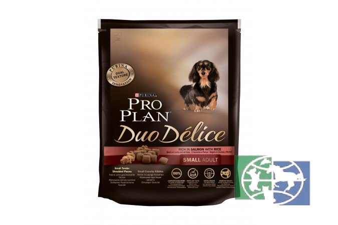 Сухой корм Purina Pro Plan Duo Delice для взрослых собак крупных пород, лосось с рисом, 700 гр.