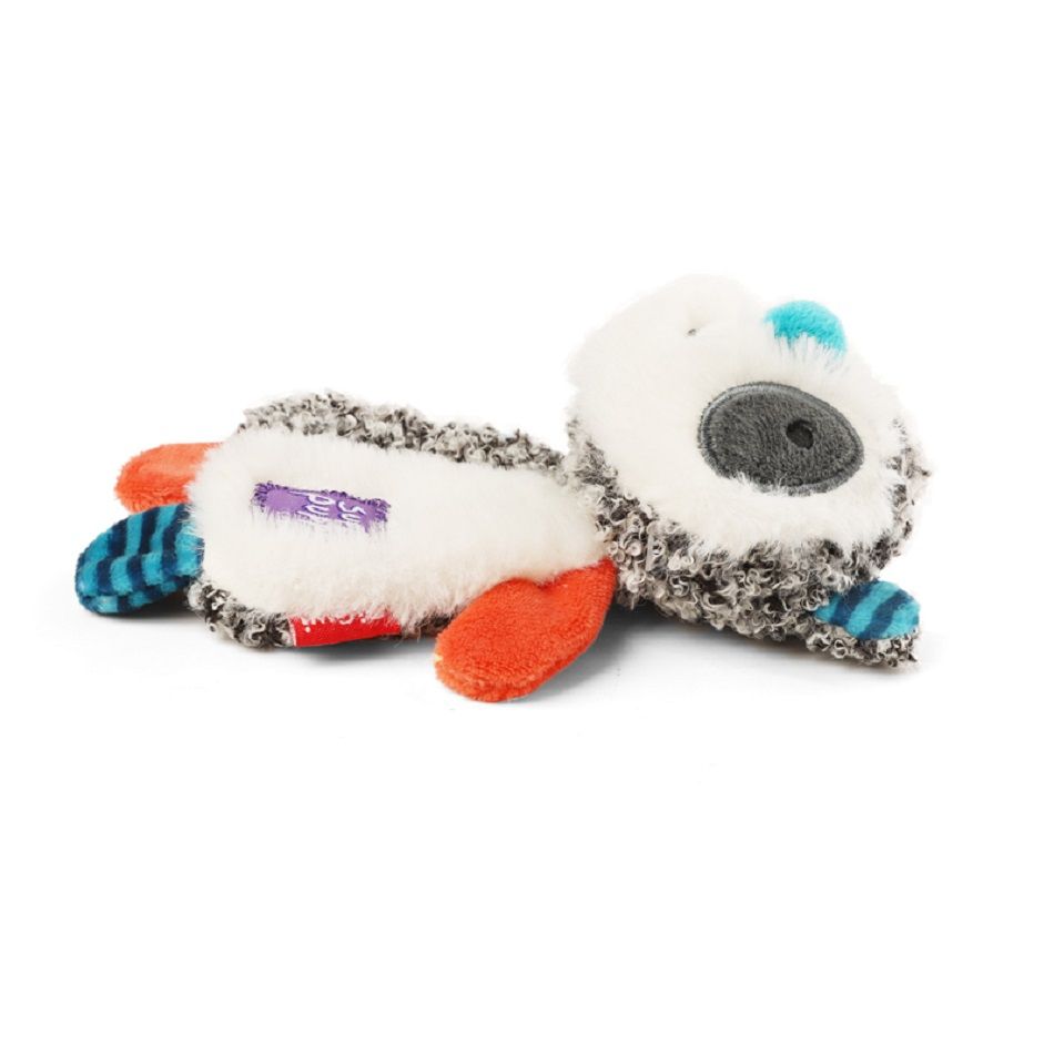 GiGwi Игрушка для маленьких собак Енот с пищалкой 17,5 см, серия SUPPA PUPPA, 85007