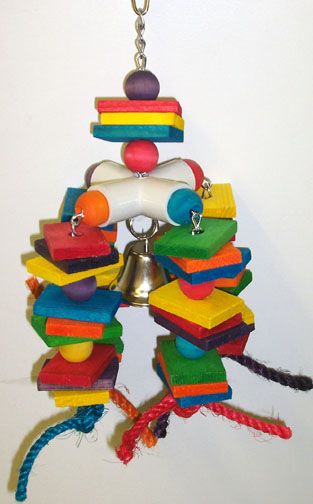 Super Bird:  Игрушка для крупных попугаев "4 Way Play"