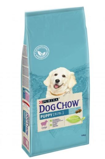 Сухой корм Purina Dog Chow для щенков всех пород, ягнёнок 14 кг