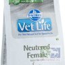 Vet Life Cat Neutered Female диета для стерилизованных кошек, 0,4  кг
