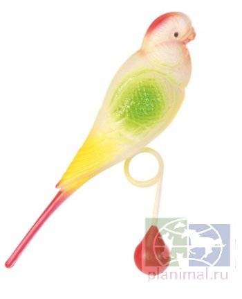 Trixie: Пластиковый попугай, 15 см, арт. 5312