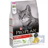 Сухой корм для взрослых кошек Purina Pro Plan Adult, курица, пакет, 3 кг