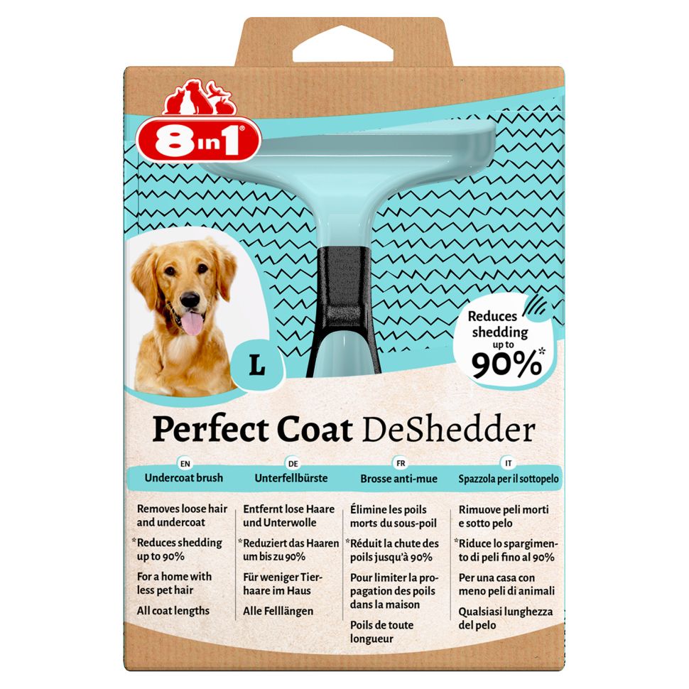 8in1: Дешеддер Perfect Coat L, для крупных собак