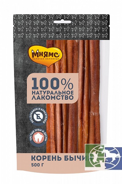 Мнямс лакомство для собак Корень бычий 500 гр.