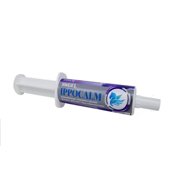 Пробио: Ippocalm / Иппокальм ANGEL  успокаивающая подкормка для лошадей, шприц быстрого действия, 30 мл