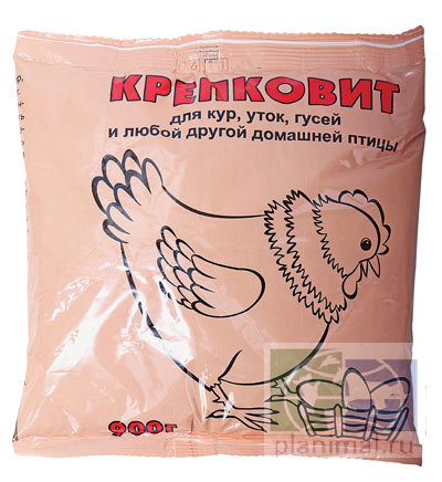 Ваше хозяйство: Крепковит кормовая добавка для кур, уток, гусей и другой домашней птицы, 900 гр.