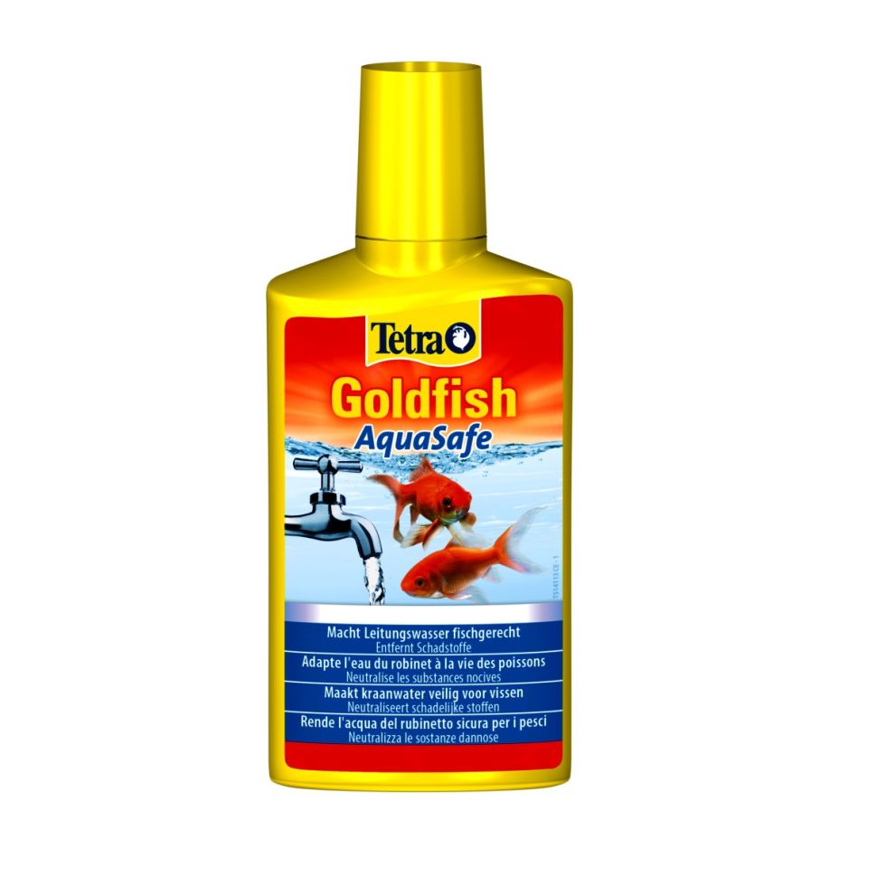 Tetra AquaSafe Goldfish кондиционер для подготовки воды для золотых рыб 100 мл