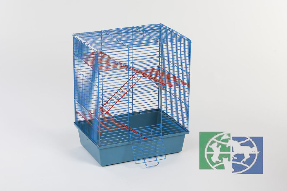 Велес: Клетка для грызунов "Lusy Hamster 4"  без комплекта, 350х260х450 мм, не разборная, арт. 410