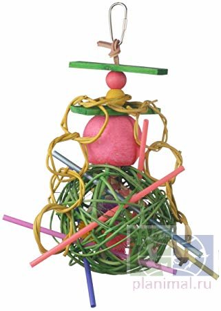 Super Bird:  Игрушка для крупных попугаев "Hanging Mega Munch Ball"