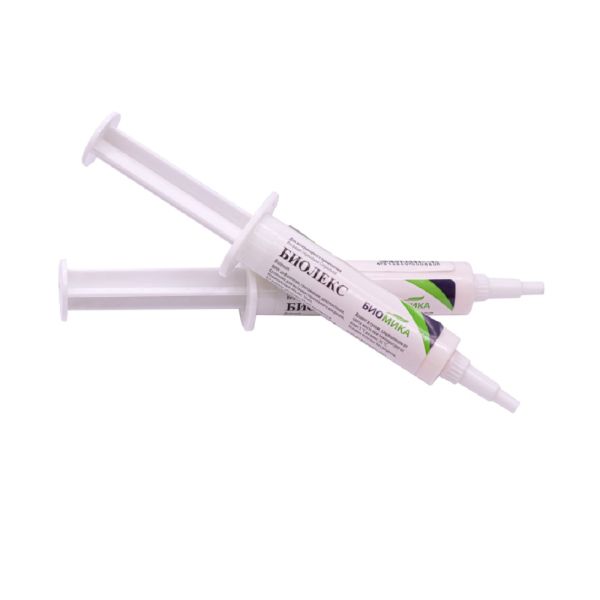 Биомика: Биолекс, стерильная суспензия, для интрацистерного введения, цефалексин, гентамицин, 10 мл