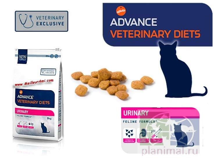 Advance диета для кошек при мочекаменной болезни Urinary, 1,5 кг