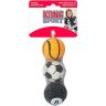 KONG игрушка для собак Air Sport "Теннисный мяч" очень маленький (в упаковке 3 шт.) 4 см без пищалки