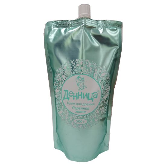 Ликом: Крем для доения "Денница" Перечная мята, 500 мл пакет