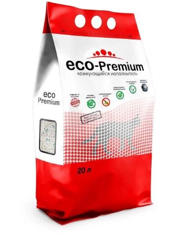 ECO Premium GREEN наполнитель древесный сосна 7,6 кг 20 л