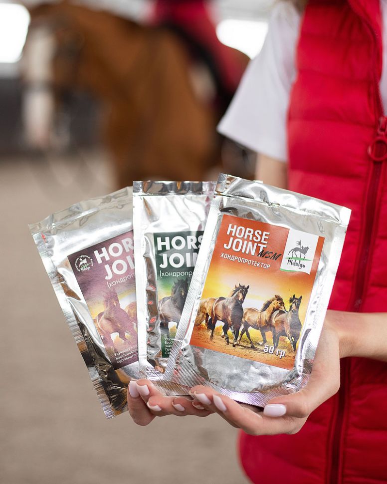 Идальго: Horse Joint Forte, хондропротектор, зип-пакет 50 гр.