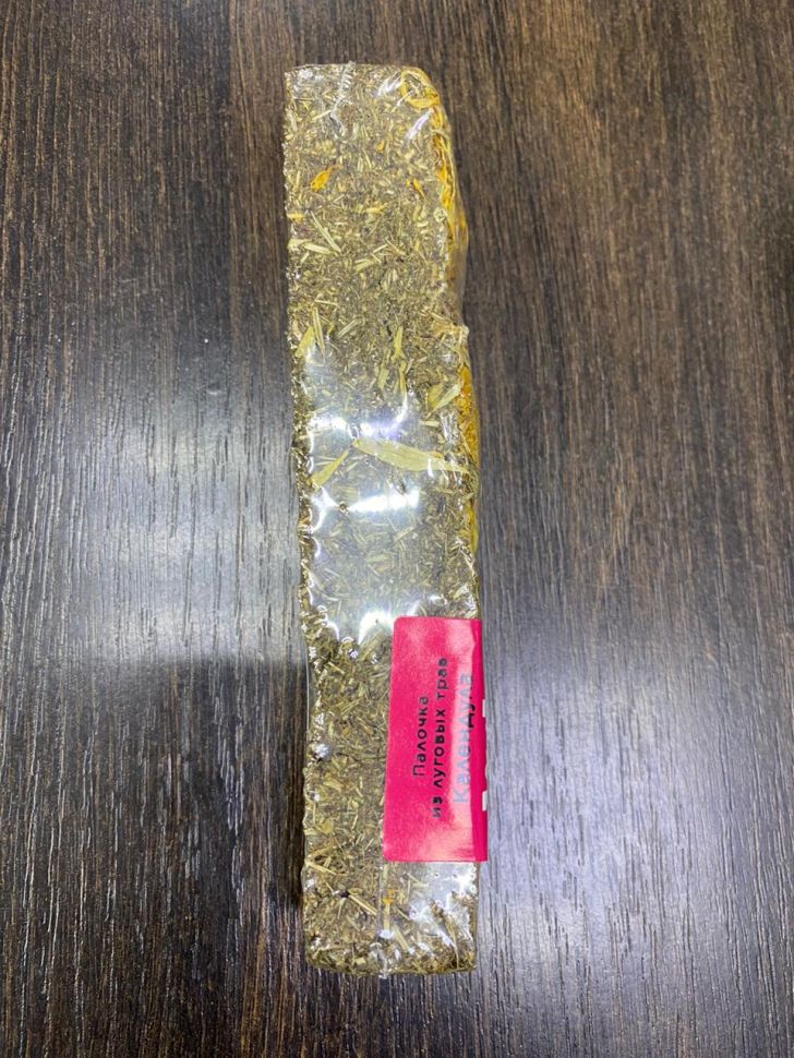 Little One: Палочка из луговых трав, ассорти, лакомство для грызунов, 9 шт./уп., цена за 1 шт., 85 гр.