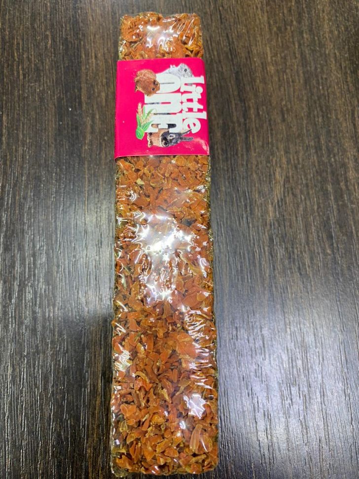 Little One: Палочка из луговых трав, ассорти, лакомство для грызунов, 9 шт./уп., цена за 1 шт., 85 гр.