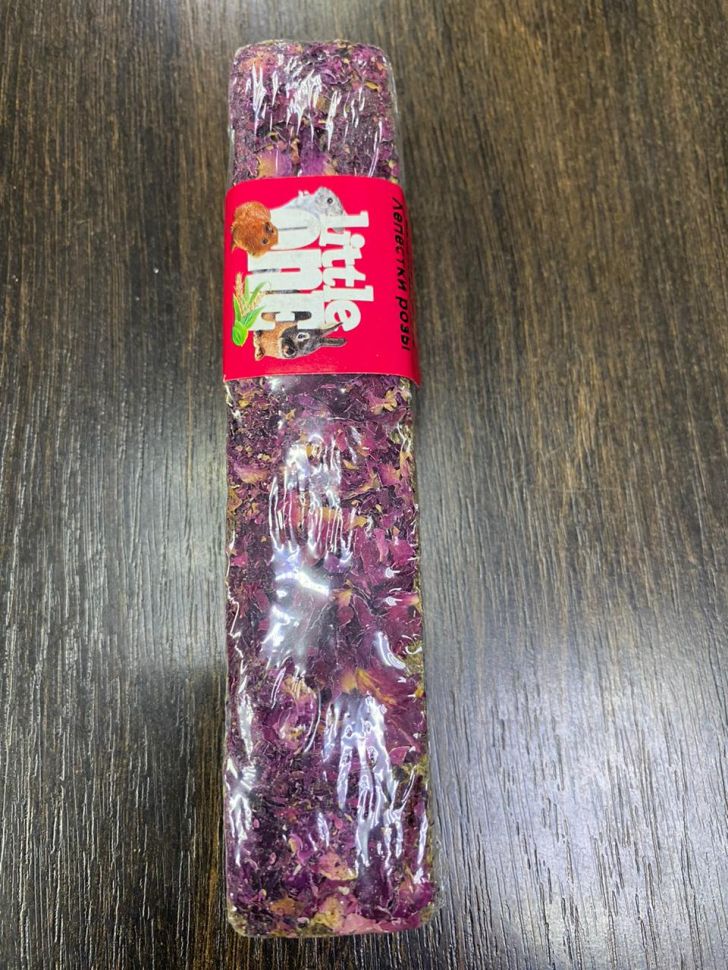 Little One: Палочка из луговых трав, ассорти, лакомство для грызунов, 9 шт./уп., цена за 1 шт., 85 гр.