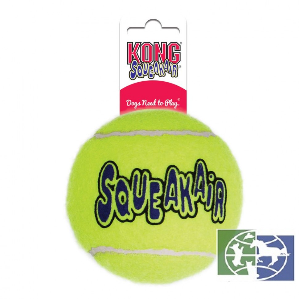 Kong игрушка для собак Air "Теннисный мяч" очень большой 10 см 