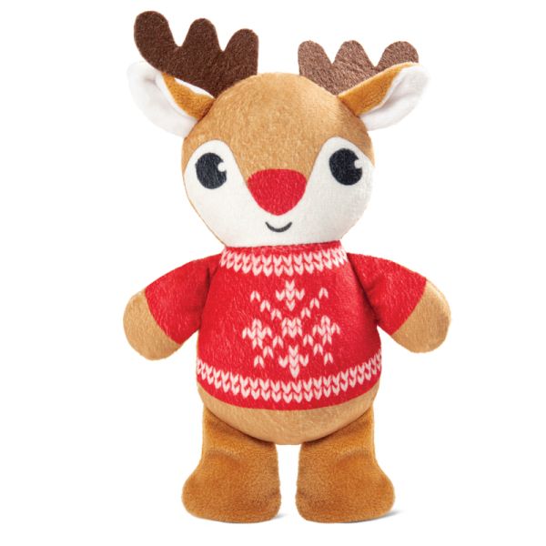 Triol: Игрушка для собак мягкая Олененок в свитере, серия NEW YEAR, 180 мм, 12141219