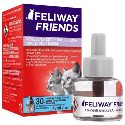Ceva: Феливей френдс, феромон для кошек, сменный блок, флакон, 48 мл
