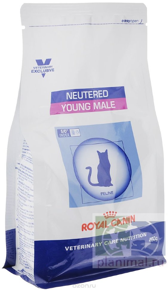 купить Neutered Young Male корм для кастрированных котов роял канин