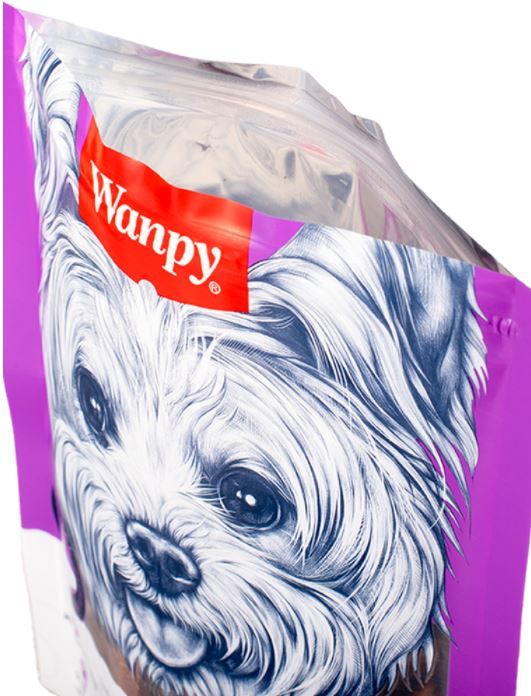 Wanpy Dog лакомство Утка в форме полосочек, мягкая, 100 гр.