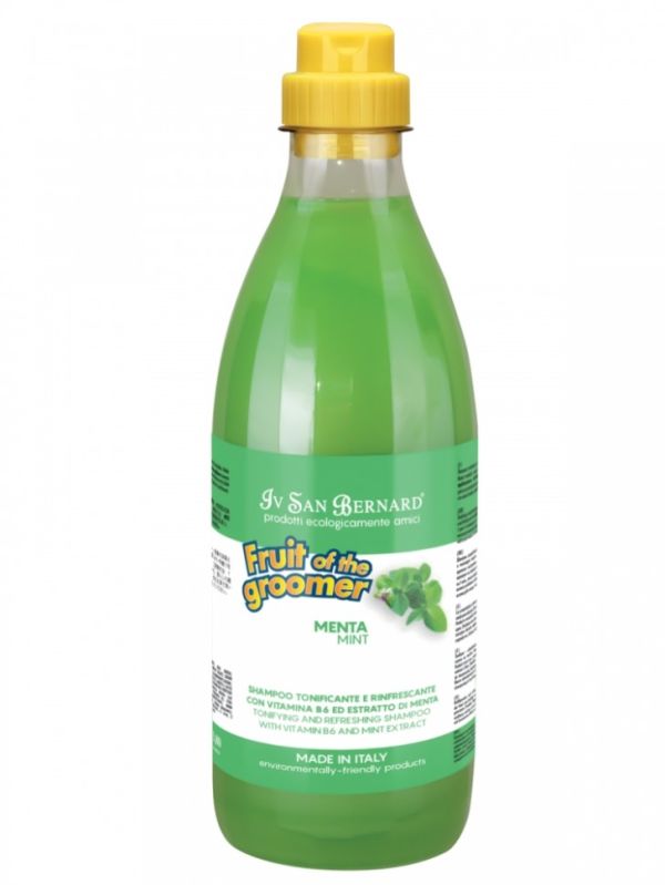 ISB: Fruit of the Grommer Mint, Шампунь для любого типа шерсти, с витамином В6, 1 л
