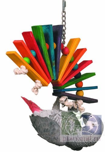 Super Bird:  Игрушка для крупных попугаев "Peacock Sr."