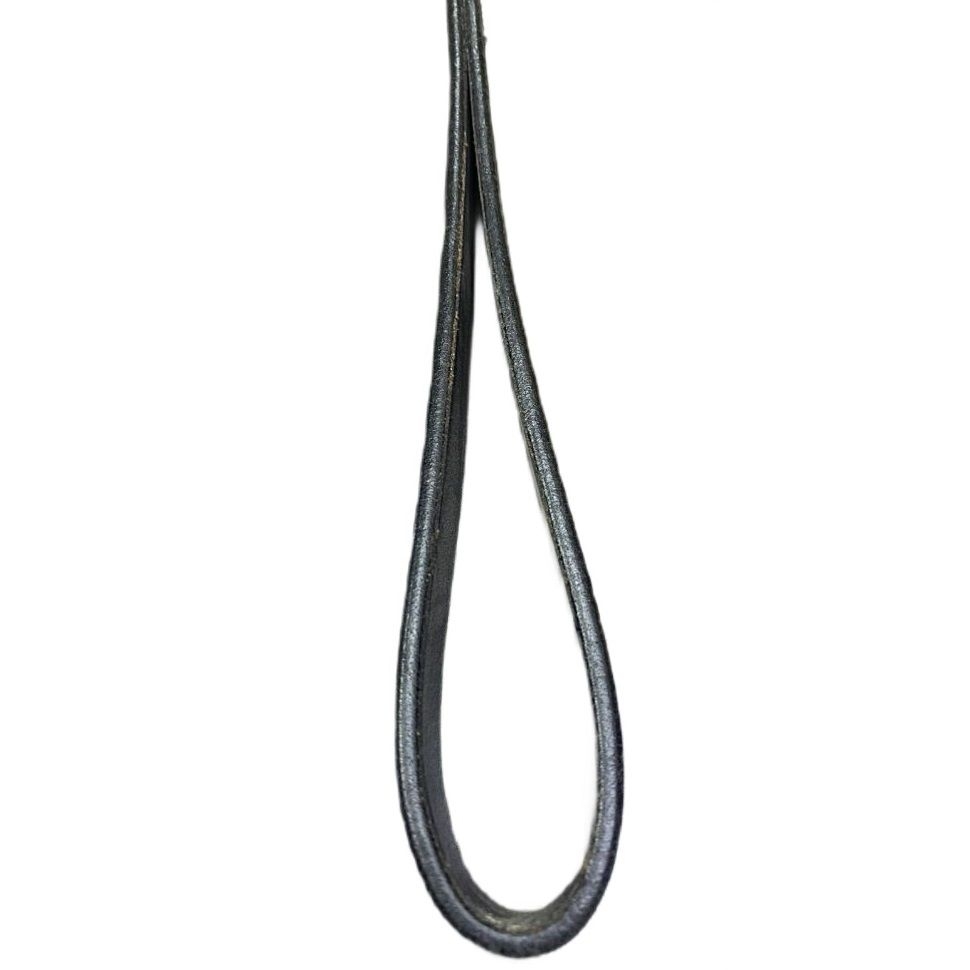 Schockemöhle Sport : Поводок Timmy для собак, кожа, цвет черный, серебряный, длина 102 см, ширина 15 мм, арт. 9001-00004