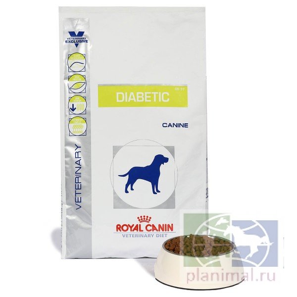 RC Diabetic DS37 canin диета для собак при сахарном диабете, 12 кг
