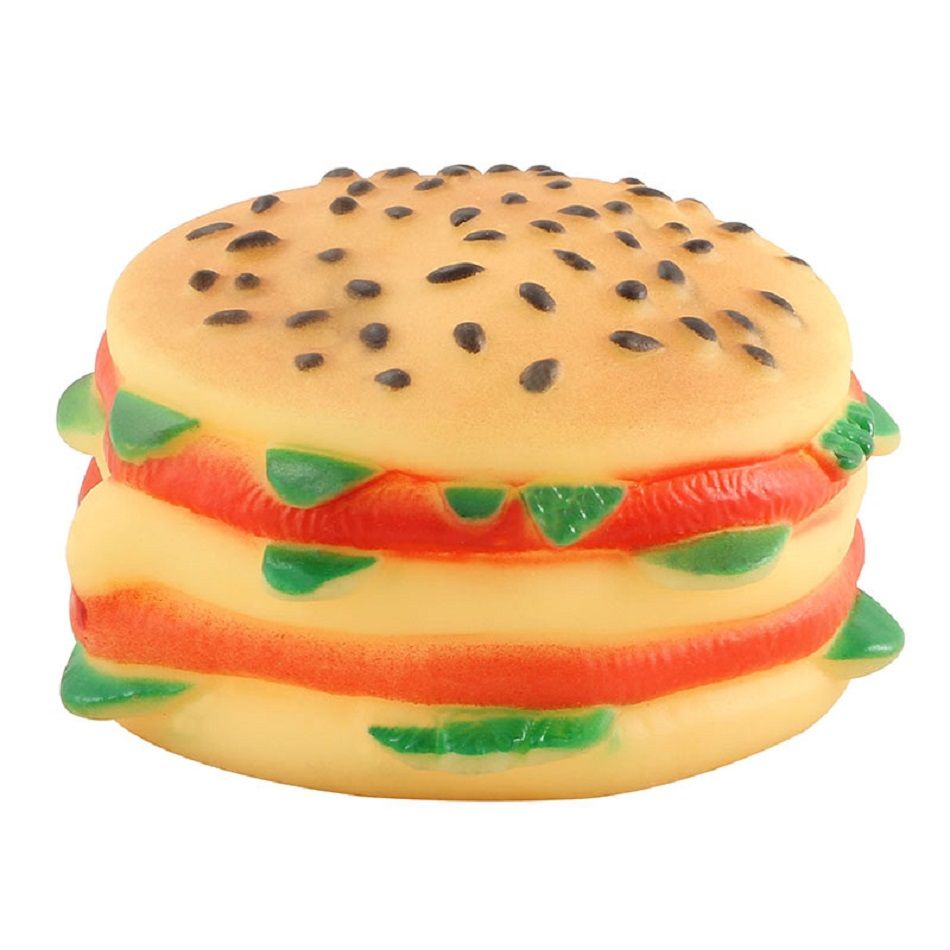 Triol: Игрушка для собак Чизбургер, 90 мм