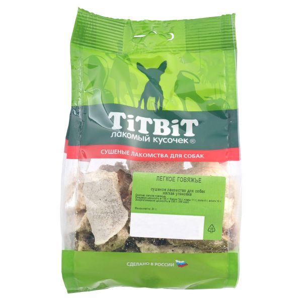 TiTBiT: легкое говяжье, 30-50 мм, 21 гр., арт. 319328