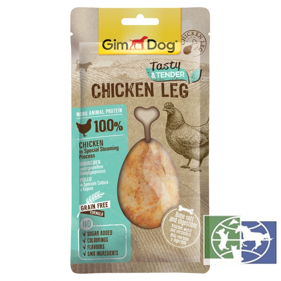 GimDog лакомство для собак куриная ножка 70 гр.