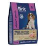 Brit: Premium Сухой корм с курицей для собак мелких пород 1 – 10 кг Dog Adult Small, 3 кг