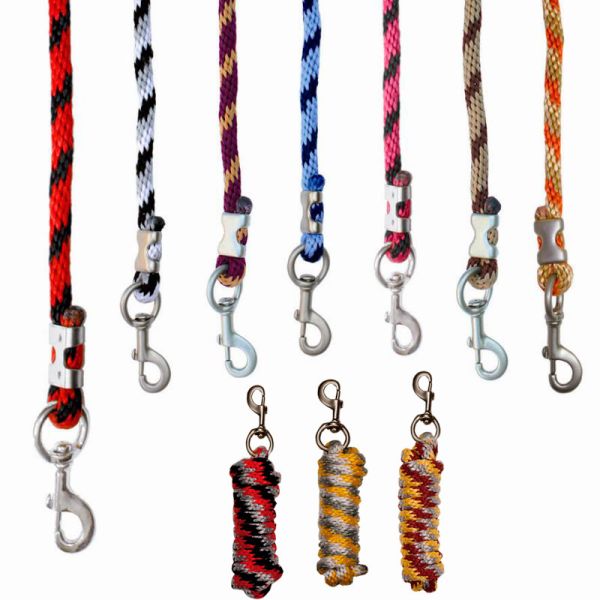 Tattini: Чумбур двухцветный, black/silver / черный/серебристый, 2,6 м, 2101499