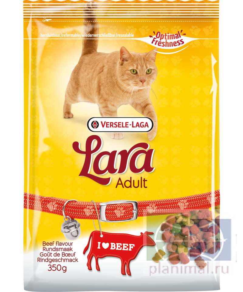 Versele-Laga Lara Adult Beef корм для взрослых кошек с говядиной 350 гр.