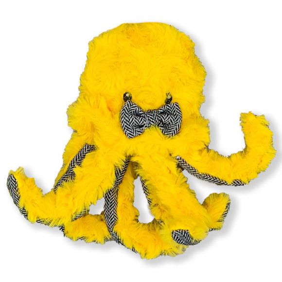 Игрушка Elder Club: Медуза желтая, для собак, 14 см