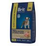 Brit: Premium, Сухой корм с курицей, для щенков, Dog Puppy and Junior Medium, 8 кг