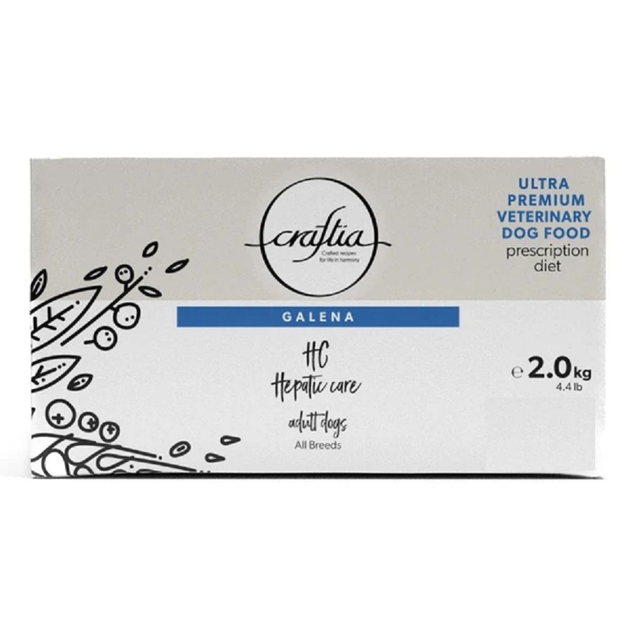 Craftia GALENA DOG HEPATIC CARE Гепатик для собак при заболеваниях печени 2 кг