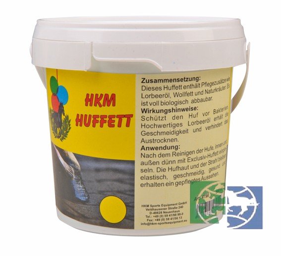 HKM: Бальзам для копыт Exclusiv-Huffett желтый, 500 гр., арт. 4796