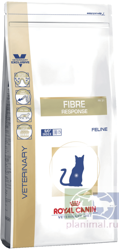 RC Fibre Response FR31 диета для кошек при нарушениях пищеварения, 2 кг